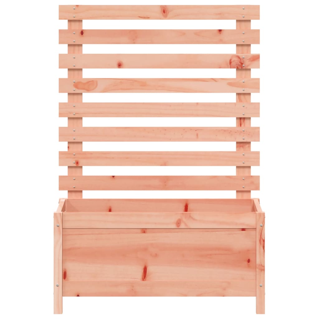 Plant Pot with Trellis 79 X 39.5 X 114 Cm Solid Douglas Fir Wood