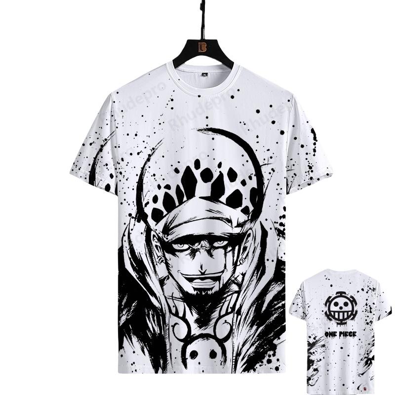 Japanese Printed Adult Men Summer Short Sleeve Tshirt Kids Cosplay Street Casual Clothing