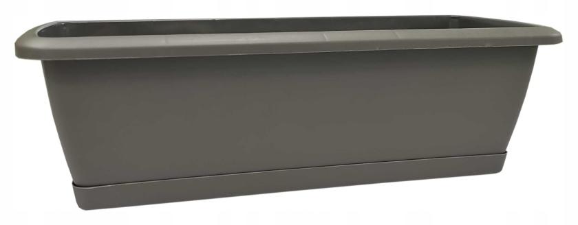 Plastic Flower Box Rectangular Stone Espana