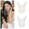 Hair Ornament Masquerade Mask Dance Performance Tassel Face Curtain Fashion Tassel Veil  Woman