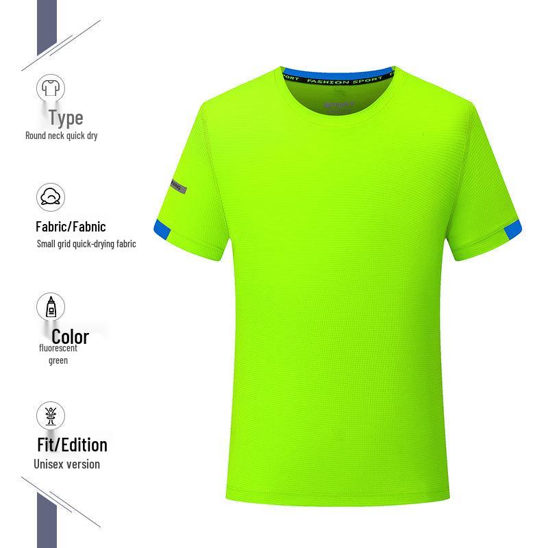 Unisex Custom Logo Quick-Dry Ice Silk Polo T-Shirt for Work & Events – Short Sleeve, Summer Style