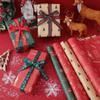 10 Pcs Multifunctional Christmas Gift Wrapping Paper Multi-purpose DIY Crafts Paper  New Year Party