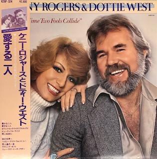 

LP Record KENNY ROGERS DOTTIE WEST Every Time Two Fools Collide K28P324PROMO LIBERTY 1982 Japan Obi CountryFolk Used