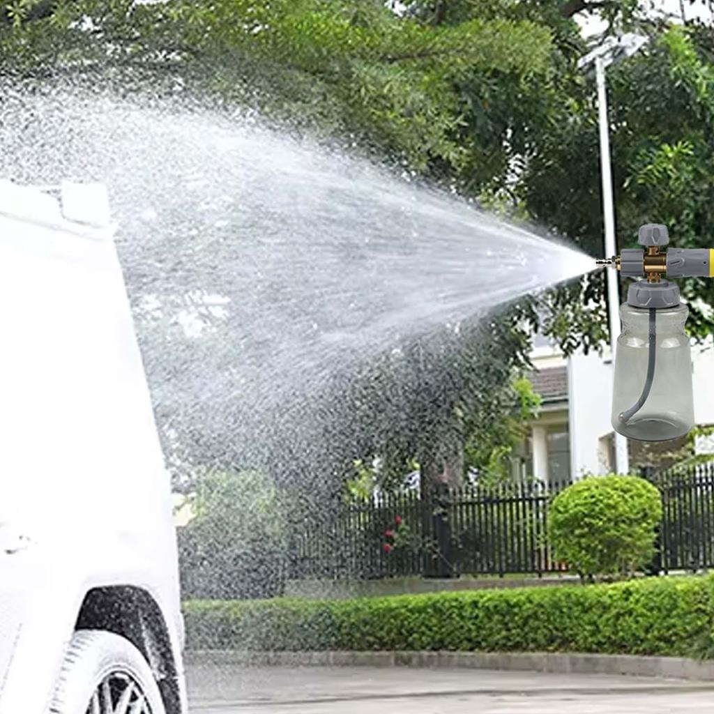 Car Wash Tool High Pressure Sprayer Garage Cleaning Compatible With Pressure Washers For Foam Sprayers Car Wash