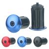 Bicycles Handlebar Cap End Plugs Aluminium Alloy Road Bike Grip Caps Cycling Handlebar Accessories Easy Installation