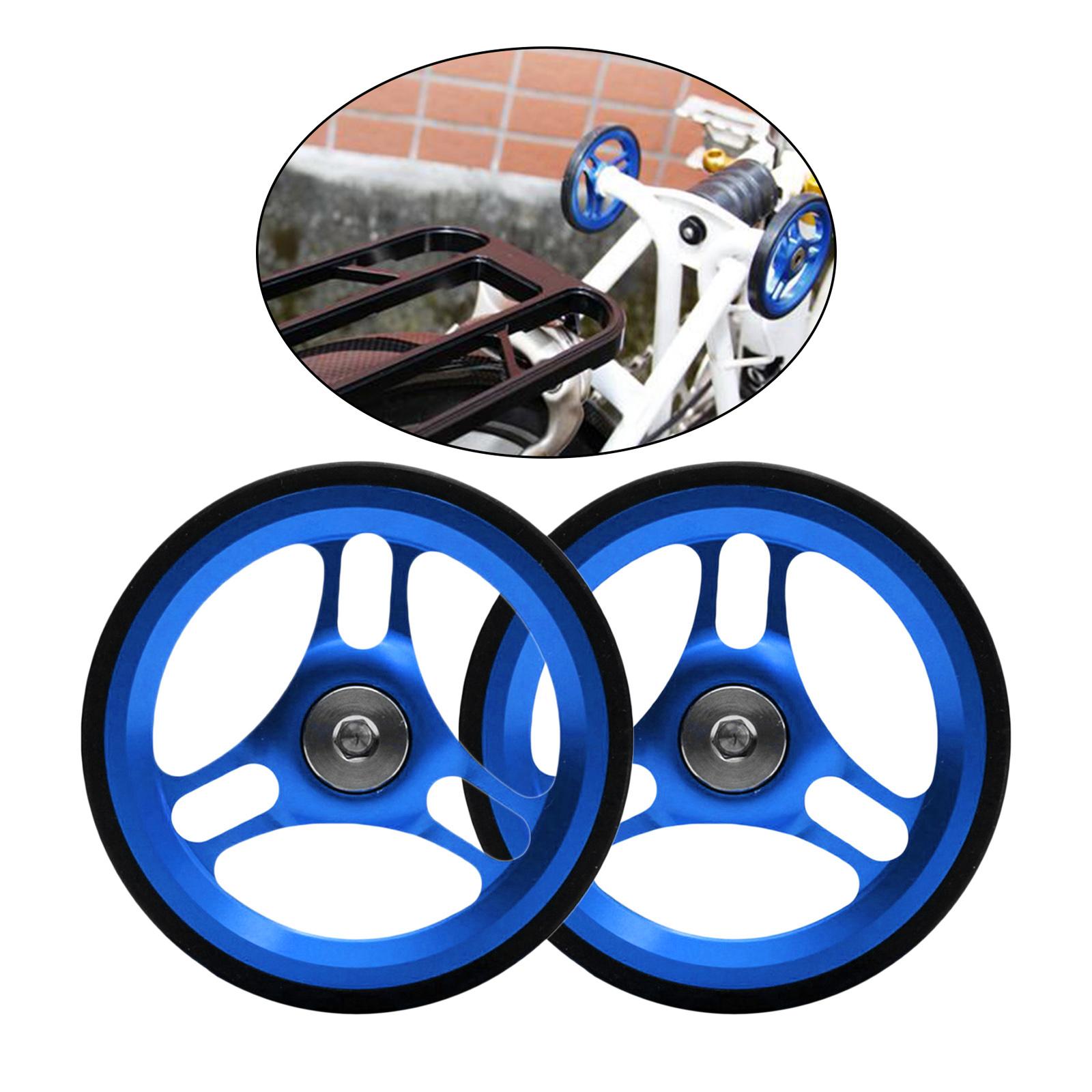 

Solid Folding Bike with Titanium Alloy Screws Fits for Transporting, Traveling, синий