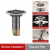Rapid Drainage Floor Drain Core Multiple Sizes Floor Strainer Floor Drain Filter Plugs Balcony
