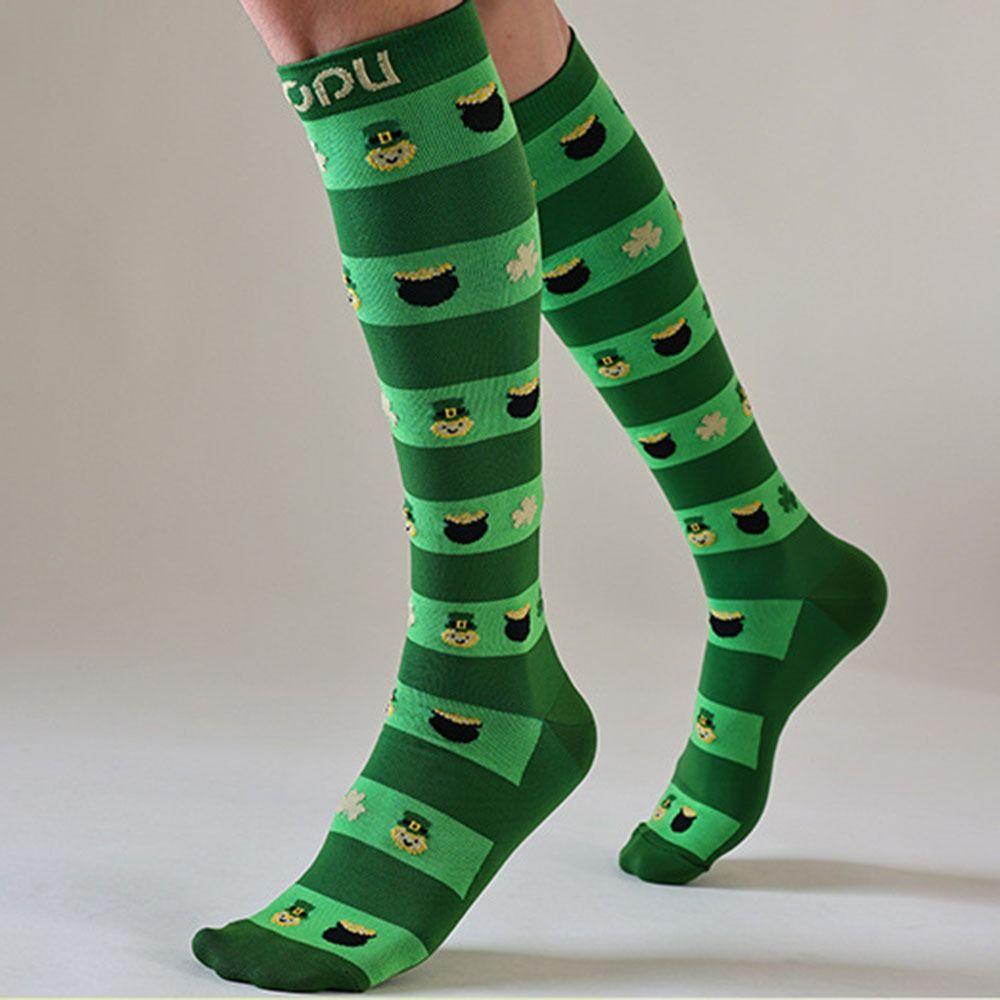 Knee High Pressure Stockings Elastic Varicose Veins Socks Soft Compression Socks  Running