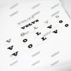 3D ABS Volvo Car Bonnet Letters Logo Badge Rear Trunk Emblem Sticker Accessories For CX40 CX60 CX90 V60 V40 S60 V70 XC70 B5 B6