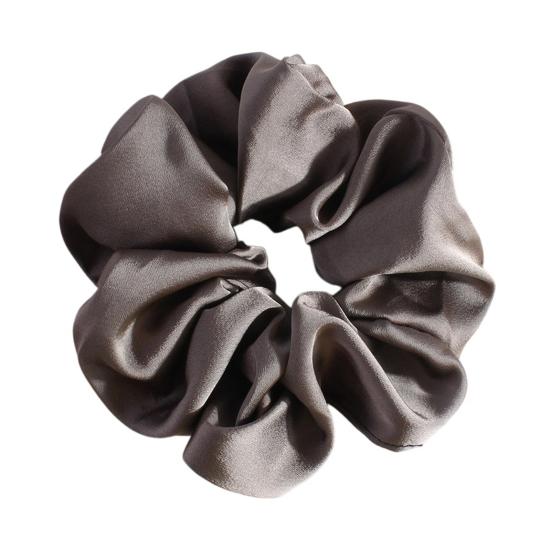 

Hair Tie Adjustable Fit High Elasticity Hair Band Soft Non-Irritating Scalp Hair Holder Daily Party Outing Hair серый