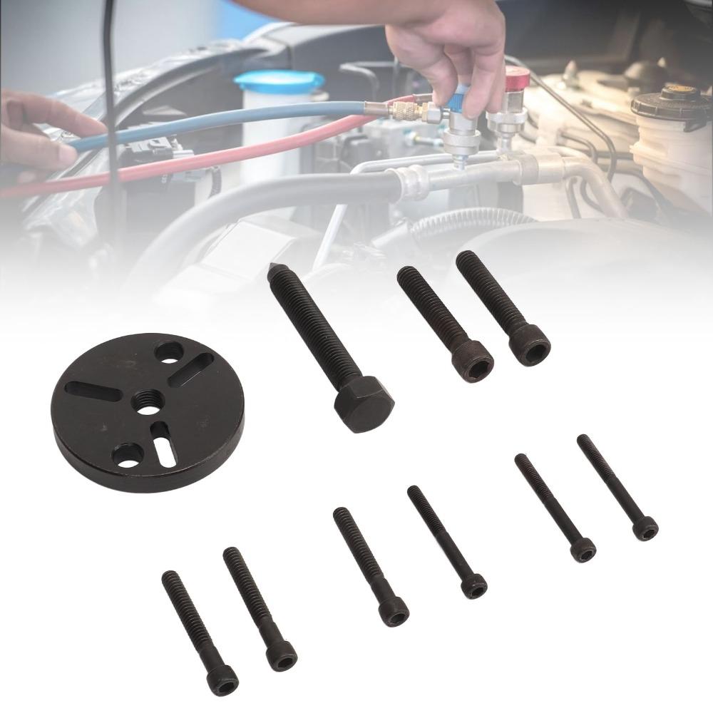 Black AC Clutch Removal Tool Stainless Steel & Iron AC Pump Head Remover  AC Compressor Repair