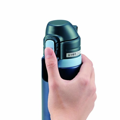 ZOJIRUSHI Water Bottle Direct Drinking Sports Type Stainless Steel Cool Straw Bottle 0.52L Navy SD-CS50-AD