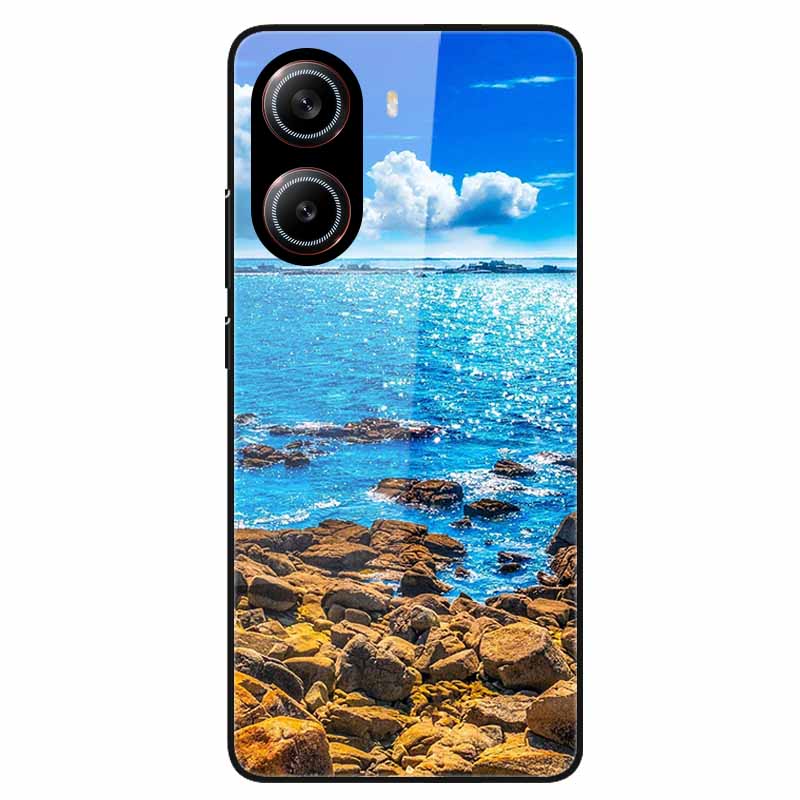 For Poco X7 Pro Case Fashion Tempered Glass Hard Phone Back Cover for Xiaomi Poco X7 Pro Cases PocoX7Pro X 7 Pro X7Pro Shell new