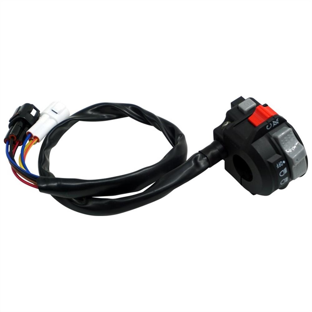 Left Handlebar Engine Start Run Off Headlight Switch for Yamaha Raptor 700 700R