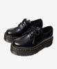 Dott. Scarpe Martens 25567001 1461 QUAD Scarpe a 3 occhielli Donna NERO Taglia 9 / Circa. 28,0 centimetri