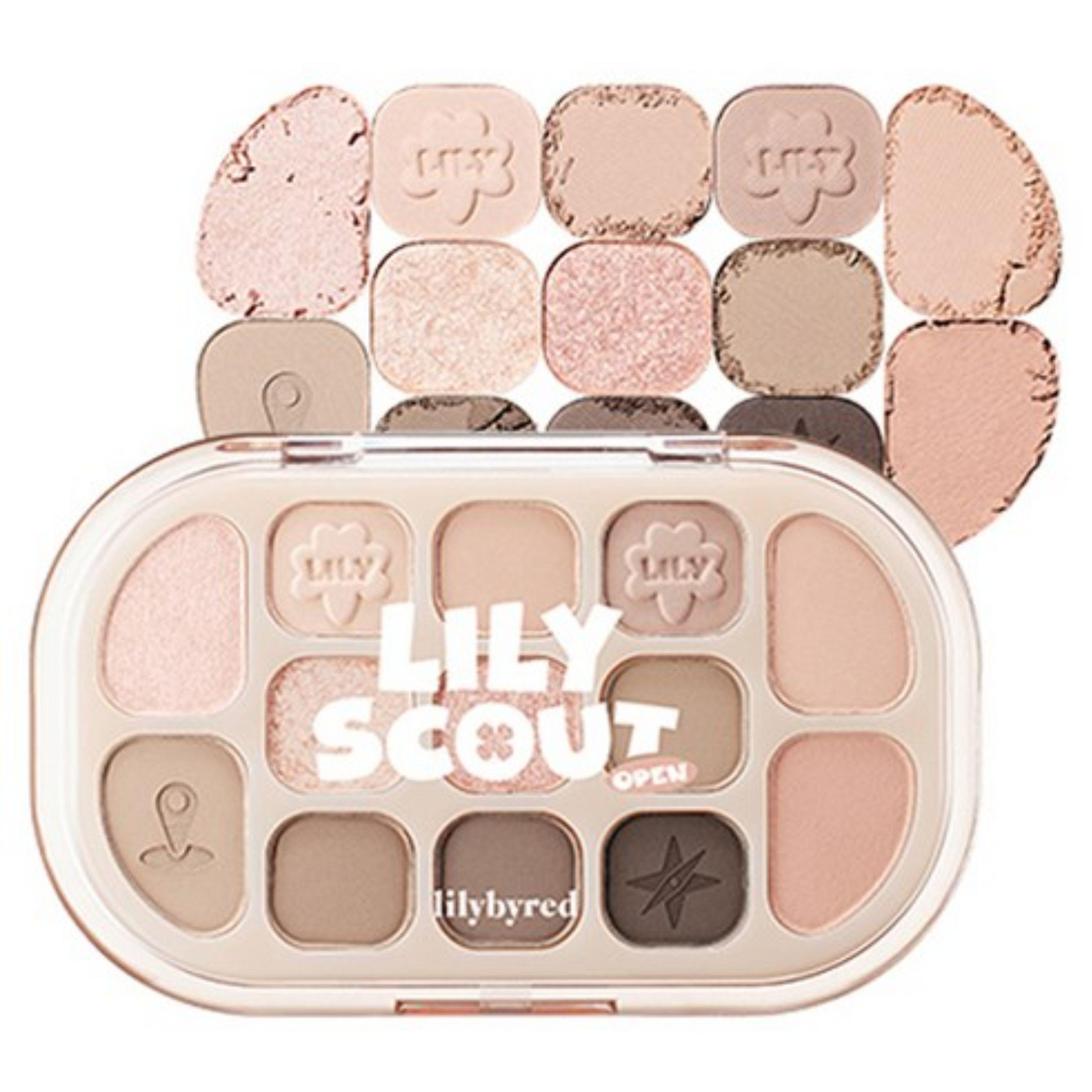 lilybyred Dewy Fit Palette 5 kleuren 05 Almond Milk