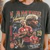Lamine Yamal Vintage Fotbalové Tričko Comfort Colors, Fotbalový Grafický Potisk Španělska, Bootleg Rapové Tričko Španělského Národního Týmu