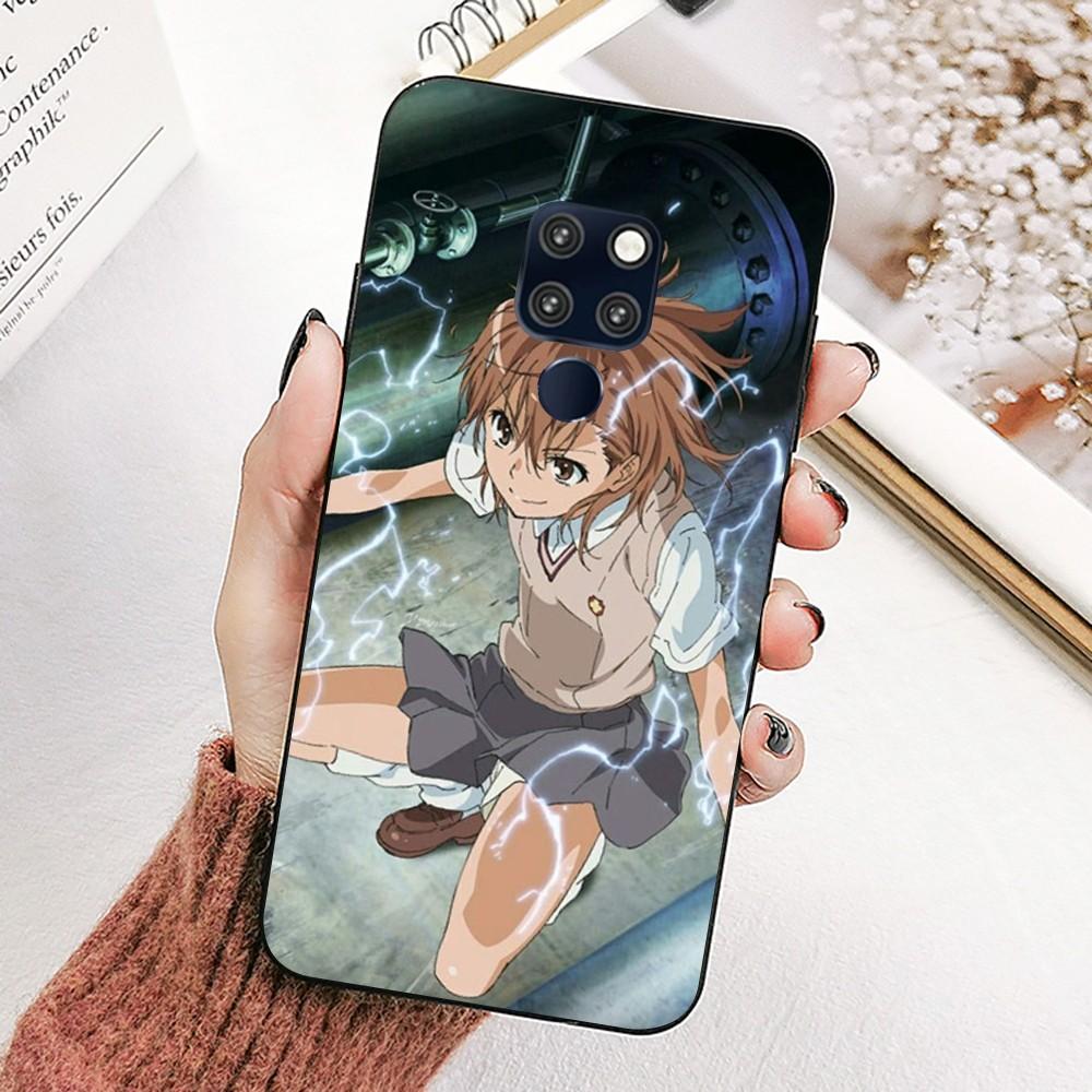 Anime M-Misaka Mikoto Cute Phone Case For Huawei Mate 10 20 30 40 50 Lite Pro Nova 3 3i 5 6 SE 7 Pro 7SE
