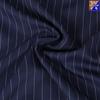Elastic Twill Yarn-Dyed Stripe Polyester Fabric for Autumn/Winter Suits