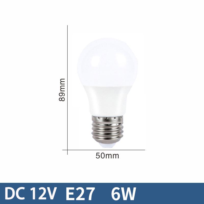 10pcs E27 LED Bulb Lights DC 12V lampada luz E27 lamp 3W 6W 9W 12W 15W 18W spot bulb Led Light Bulbs for Outdoor Lighting AP 12V