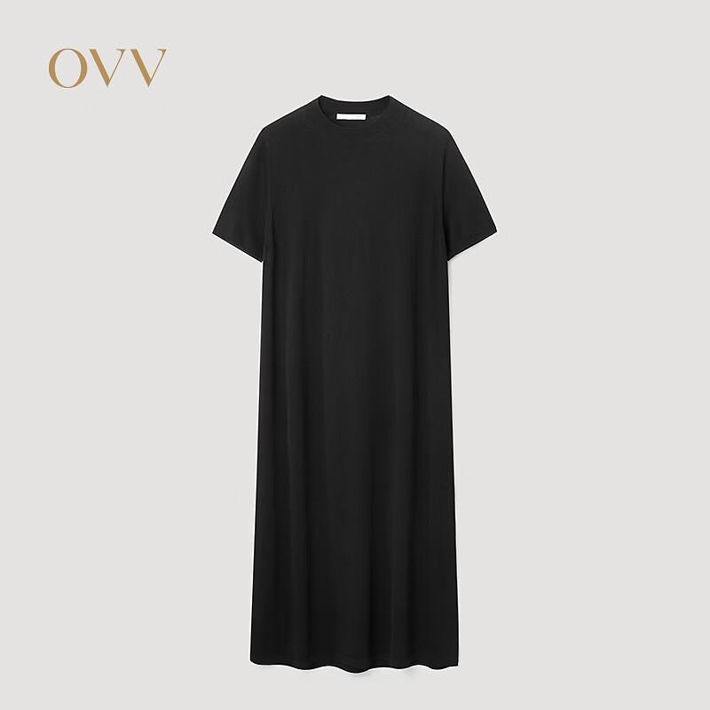 OVV Women s Knitted Short-Sleeve Dress M