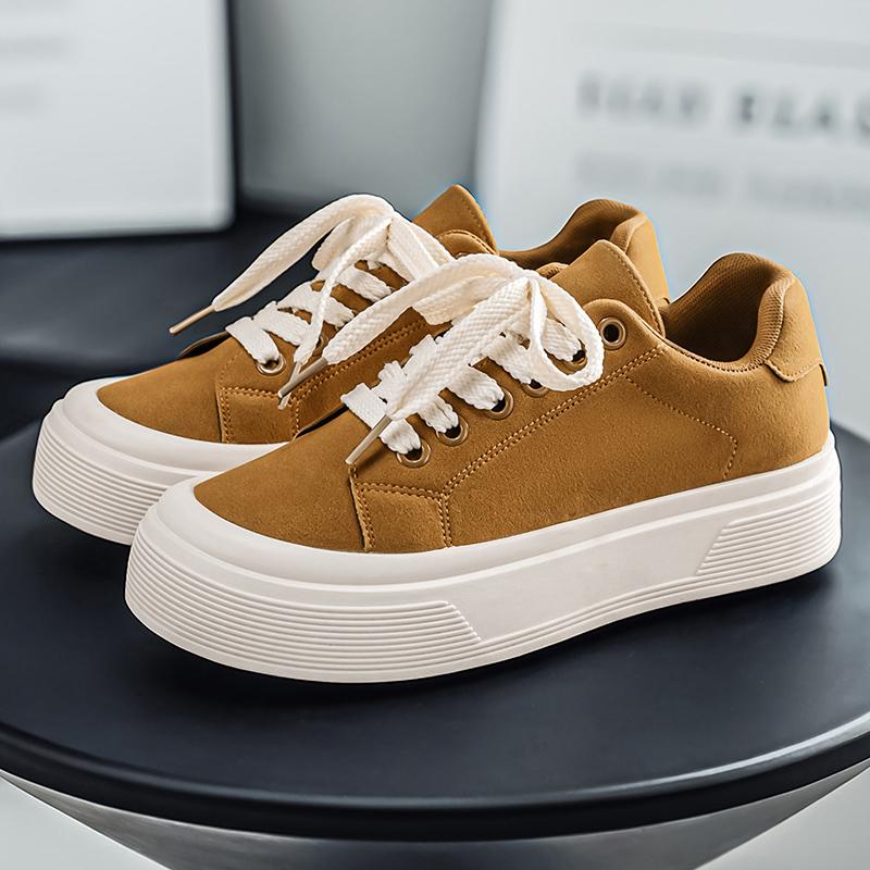 Men's casual shoes, fashiable sports shoes, classic and stylish low-top lace-up shoes, lightweight, comfortable and breathable