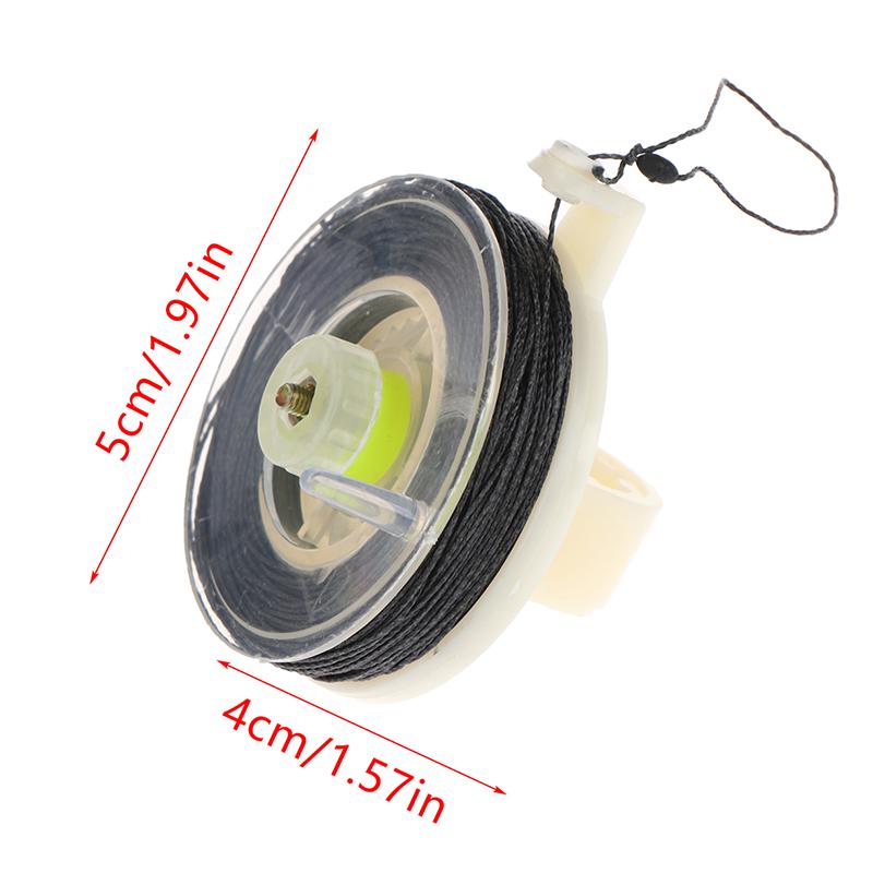 1Pc Perimeter Alarm Trip Wire Reusable Reel Camping Perimeter Alarm Trip Wire Alarm Weatherproof Early Warning Security System