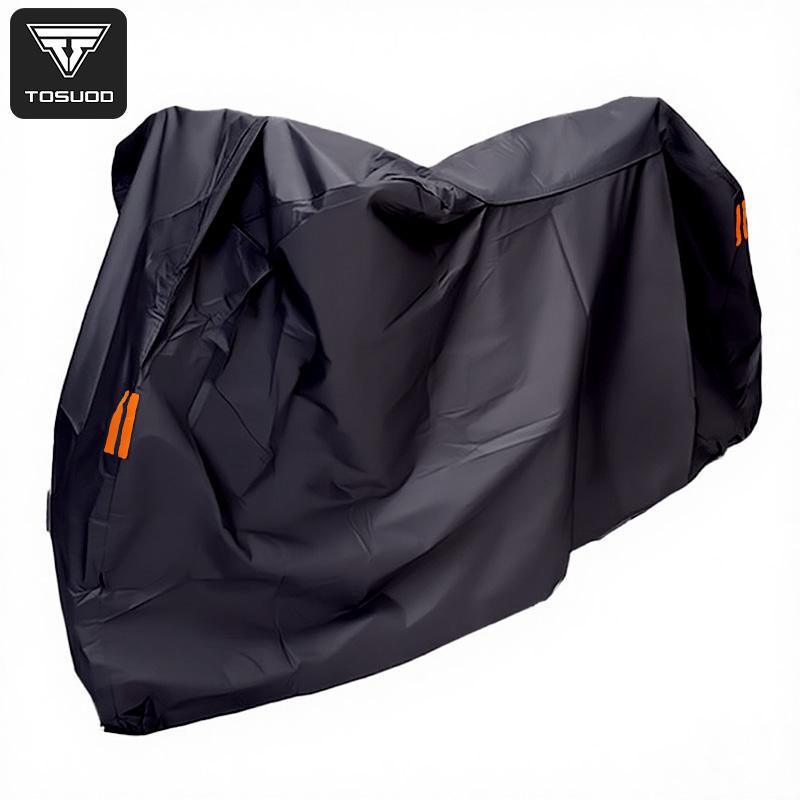 TOSUOD Waterproof Bike Cover Uv Protection All Weather Protection Outdoor Bicycle Accessories for Mtb Road Bike Universal Cover чёрный