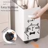 Mobile Storage Rolling Storage Cart Under-Desk Design Under Desk Organizer  For Home