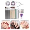 DIY Manicure Tool Set Art Kit for Beginners Portable Polishing Manicure
