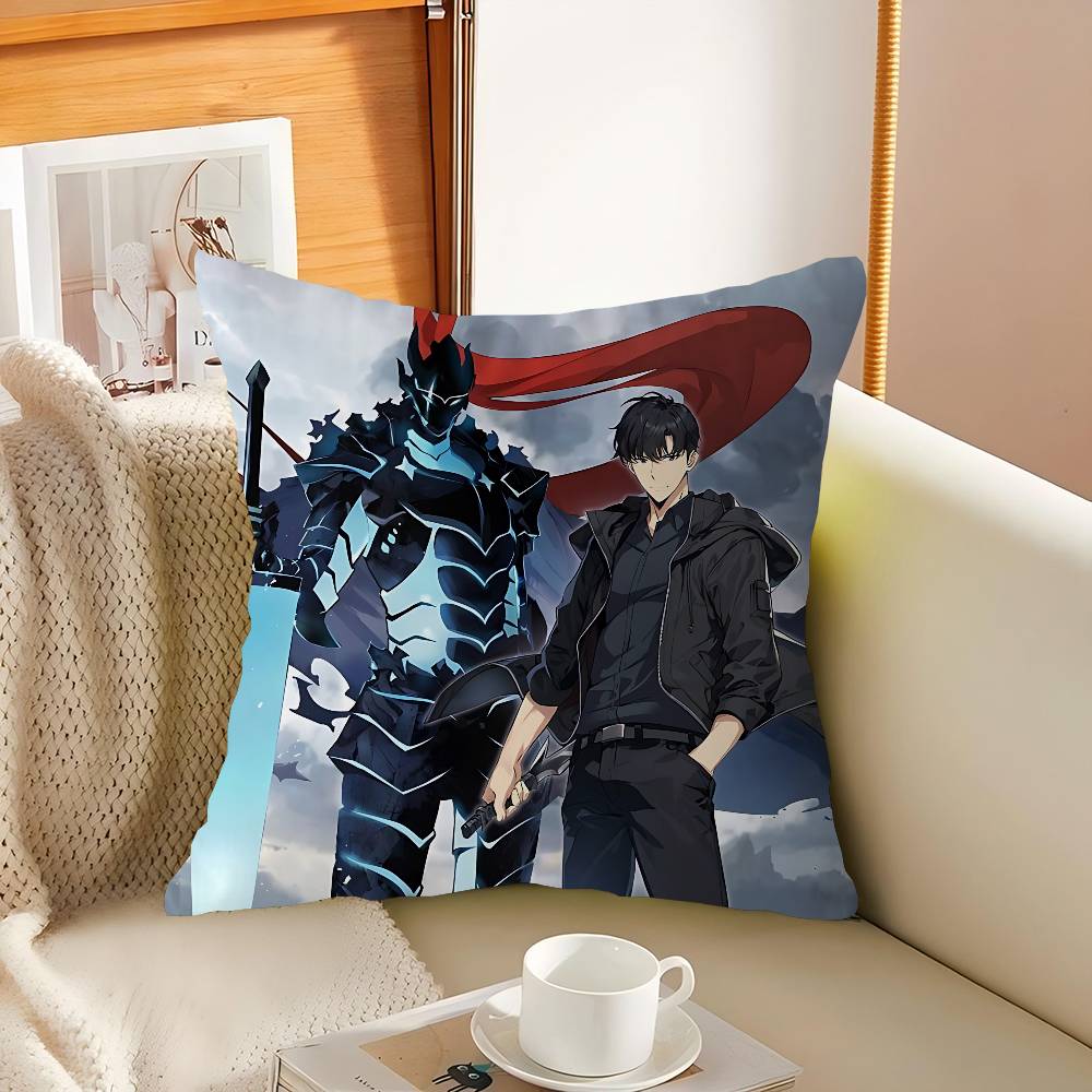 S-Sung Jinwoo 45*45cm Cushion Cover Pillow Cover Decor Pillowcase Home Pillowcase For Couch Pillow