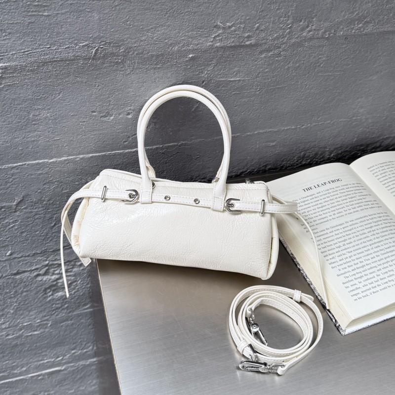 

Fashionable Retro Baguette Bag Women s Fashion Trend Underarm Shoulder Bowling Handbag off білий колір