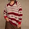 Women S Christmas Crew Neck Long Sleeve Plus Size Casual Sweater