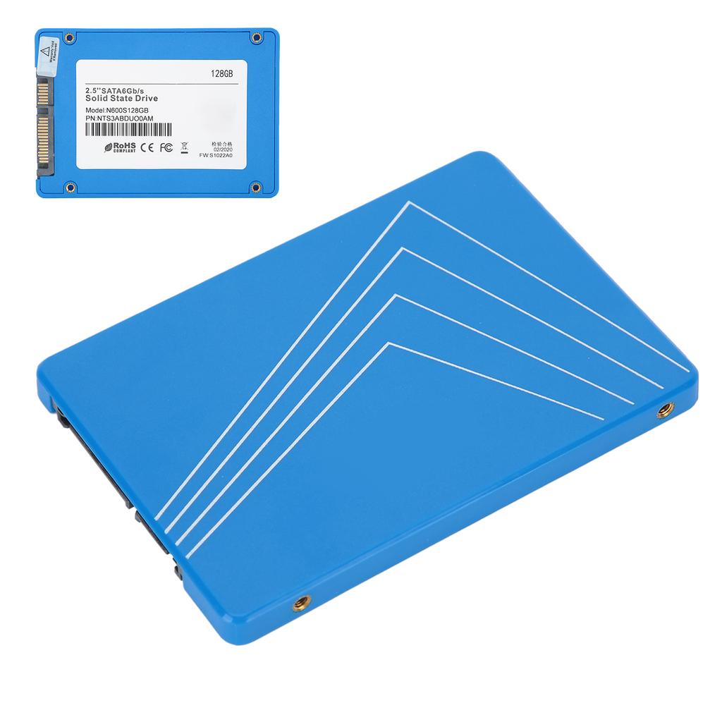 SATA SSD Solid State Festplatte Tragbar 128GB 2,5 Zoll für PC Computer Zubehör