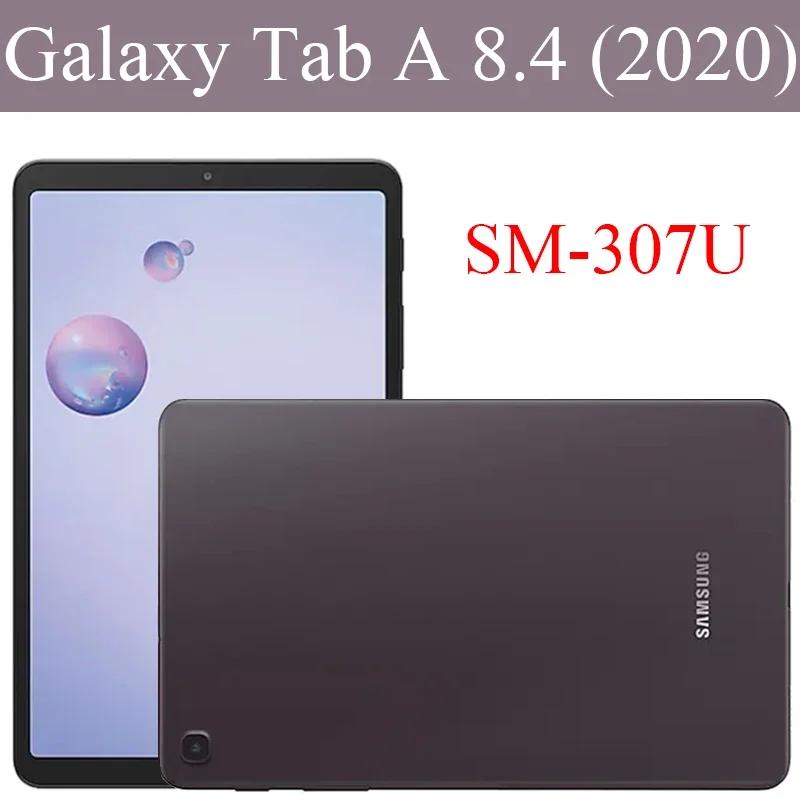 Tablet case for Samsung Galaxy Tab A 8.4" 2020 Silicone soft shell TPU Airbag cover Transparent protection capa for SM-T307U (V)