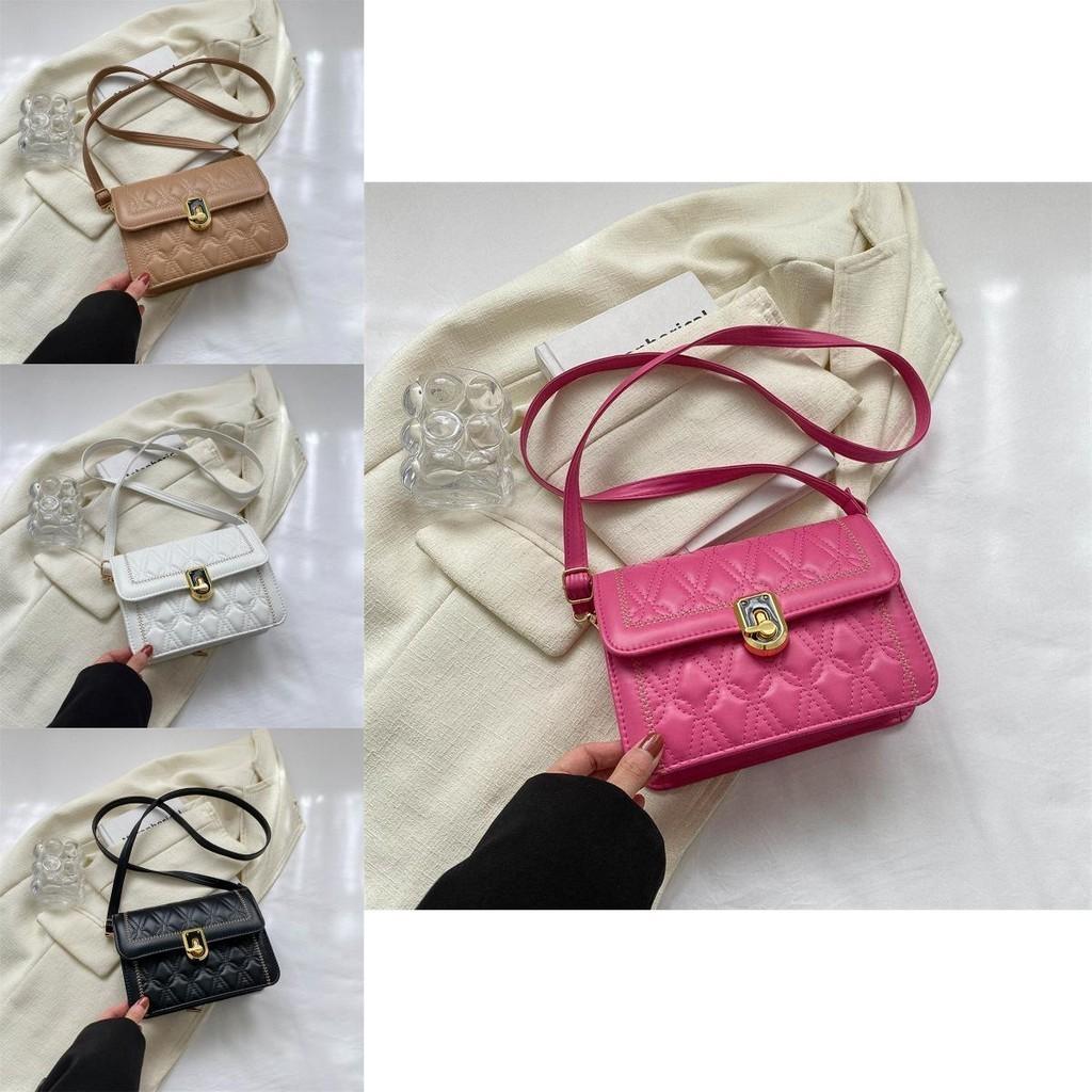 Fashionable Pu Leather Crossbody Bag For Women Stylish And Trendy Small Square Bag