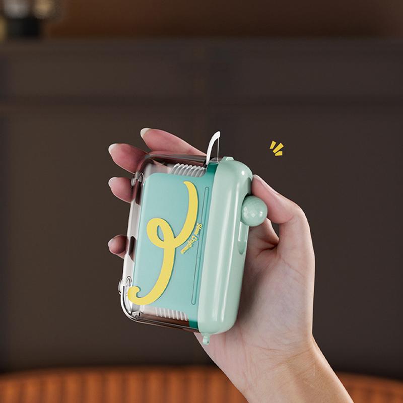 Dental Floss Storage Box Auto Pop Up Design Portable Dental Floss Dispenser Teeth Cleaning Tools Box Refillable Outdoor Kitchen