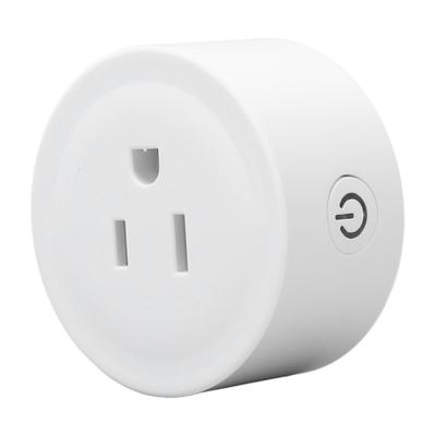 3 Holes Mini WiFi Smart Socket Voice Control Remote Controlling Phone Timing Receptacle   10A