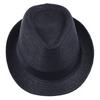 LNPBD Hot Unisex Women Men Fashion Summer Casual Trendy Beach Sun Straw Panama Jazz Hat Cowboy Fedora Hat Gangster Cap