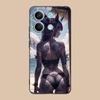Fashion Tattoo Girl Mobile Phone Case for POCO M7 M6 M5 M4 M3 X7 X6 X5 X4 X3 Pro GT 5G Colorful Printing Cover Pretty Cover