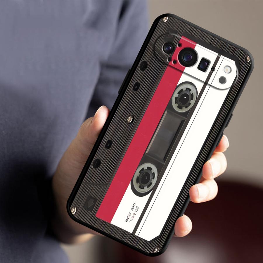 Vintage Cassette Case for Google Pixel 10A 8a 6a 6 7 8 Pro 9a 7a 10 9 Pro XL Funda Phone Cover