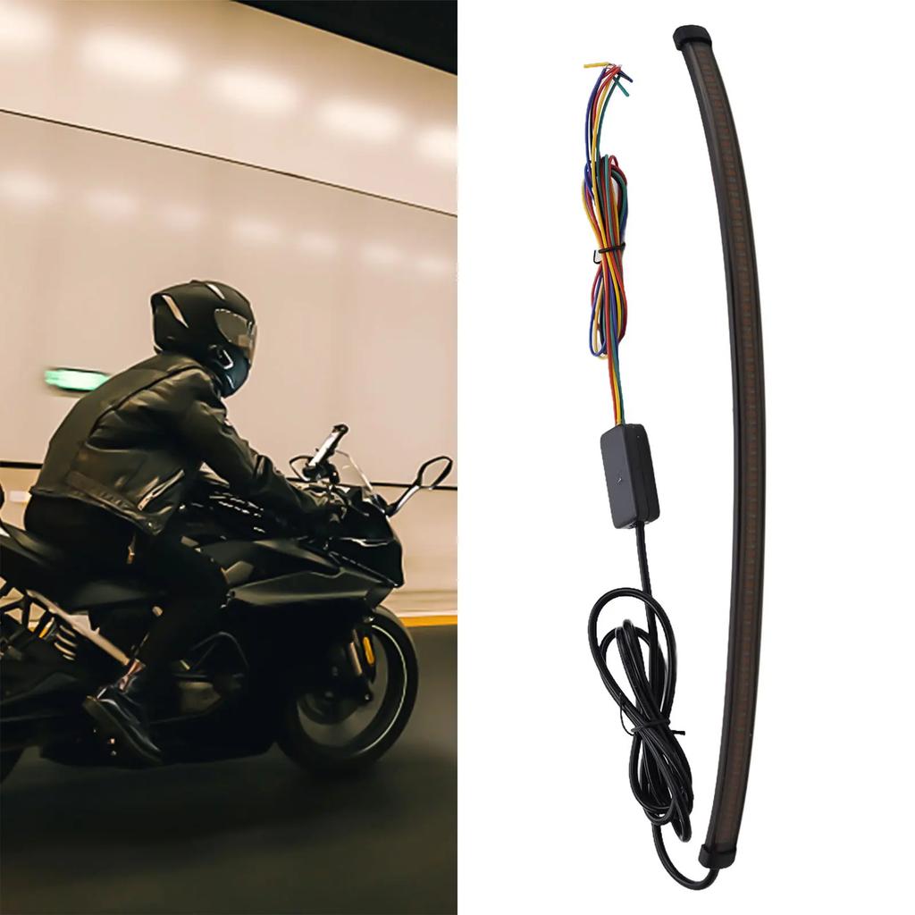 Car Strip Lamp LED Strip Light Motorcycle Smooth Transitions Tail Light And Signal Light Ample Lighting Coverage