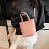 This Year's Popular Bag  New Summer Texture Niche Shoulder Bag Fashionable Versatile Messenger Bucket Bag