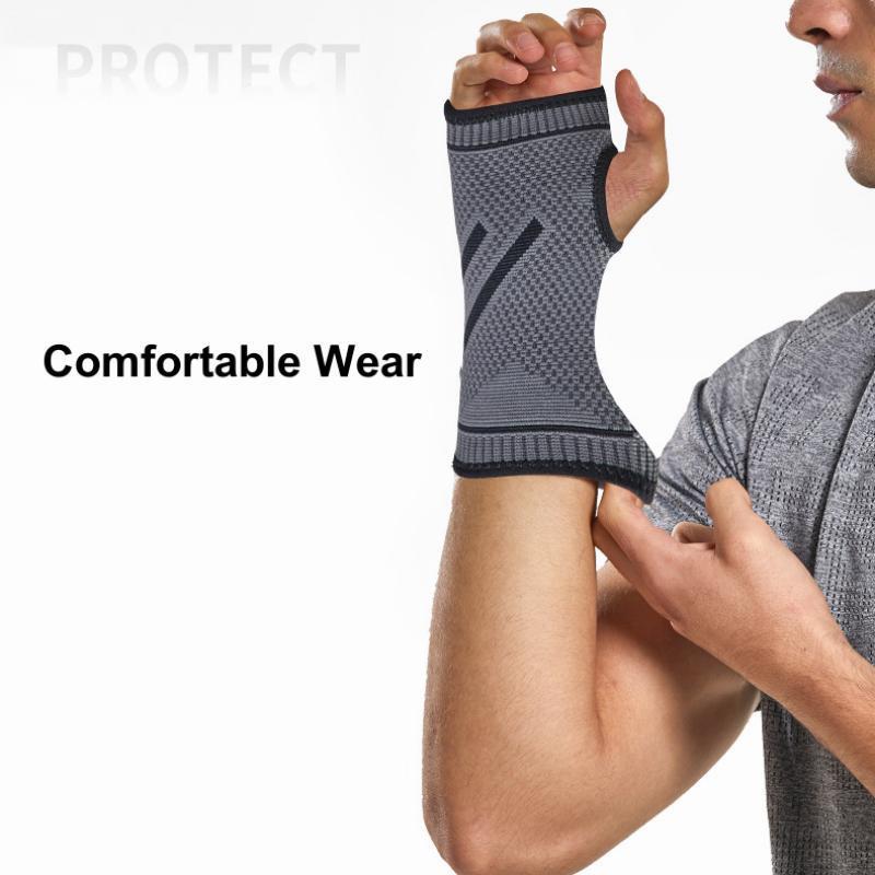 1 Paar Handgelenkstütze für Gewichtheben, Bowling, Tennis, Golf, Karpaltunnelsyndrom, Sehnenentzündung, Handgelenk-Kompressionsmanschette