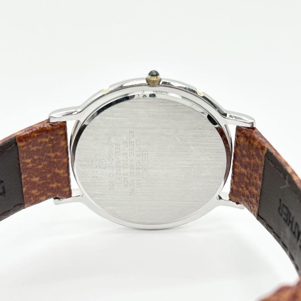 [USED] SEIKO DOLCE 5E31-6B30 Quartz Wristwatch