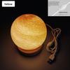 Glass Sphere Night Light Decorative Function Atmosphere Lighting Bedroom Decor