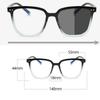 Finished Color Changing Myopia Glasses Anti Blue Lamp Photochromic Near Sight Eyeglasses Optical Minus Eyewear Diopter To -6.0