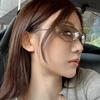 Fashion Women's Sunglasses Y2K Style High-end Metal Frameless Oval Outdoor UV Resistant Shades