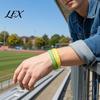 Durable Rubber Wrist Bands for Students 6 Pcs Welcome Back to School Bracelets, First Day of Colorful Theme Party Favors Silicone Wristbands Students,