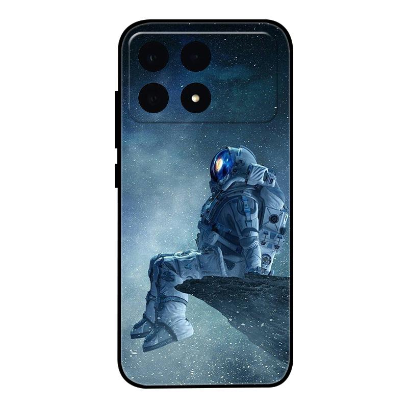 For Poco F8 Pro Case Soft Silicone Painted Shockproof Back Cases For Xiaomi Poco F8 Pro pocoF8 Pro Cover TPU Coques Cute Cartoon